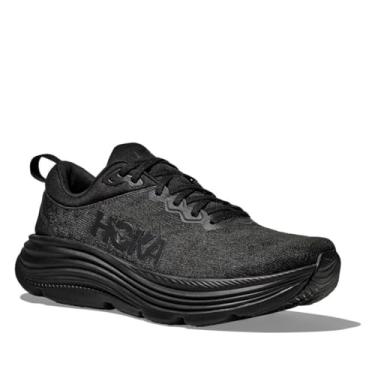 Imagem de HOKA ONE ONE Tênis feminino Gaviota 5, Preto/preto, 10.5 Wide