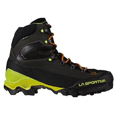 Imagem de La Sportiva Bota masculina Aequilibrium LT GTX para montanhismo/trekking alpino, Perfurador de carbono/limão, 39