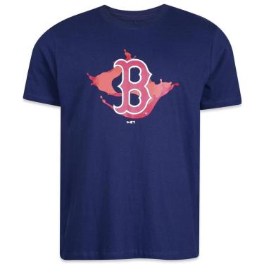 Imagem de Camiseta New Era Regular Boston Sox Core Mlb Masculino-Masculino