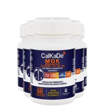 Imagem de Kit 5 Calkdade MDK Catarinense 60 Comprimidos