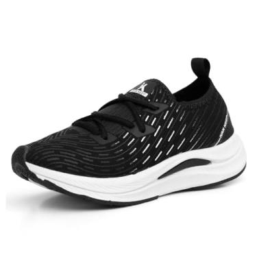 Imagem de Tênis Esportivo Feminino Treino Corrida Caminhada Academia (Preto, BR, Adulto, Numérico, 36)