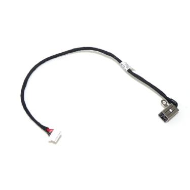 Imagem de Cabo de porta de carregamento DC-in Power Jack de substituição para HP 15-FD / 15-FC Series & HP 250 255 G10 | Compatível com N36075-001 TPN-Q286 TPN-Q287 DD00PDAD040 DD00PDAD050 N25653-Y90 | 20 cm, 7