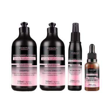 Imagem de Kit Capilar Shampoo Profissional + Mascara Super Hidratação (Uso Obrigatório)