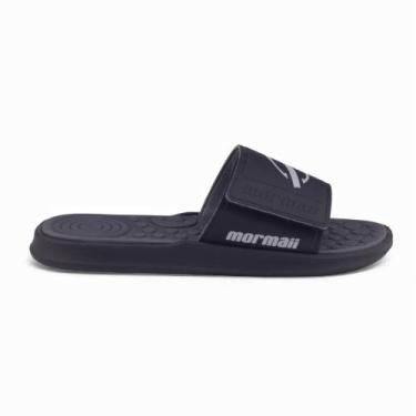 Imagem de Chinelo Masc Mormaii Quiver Ult 11956 Slide Tira Aderente, 40, Preto, 