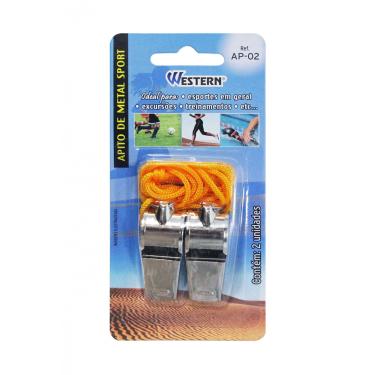 Imagem de Jogo 2 Apitos Metal Sport Western