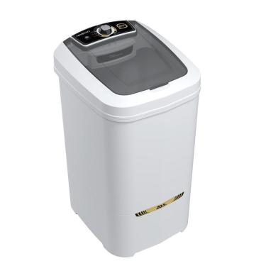 Imagem de Tanquinho Semiautomático 20,5 Kg 9 Programas Lavagem Newmaq Branco 220V