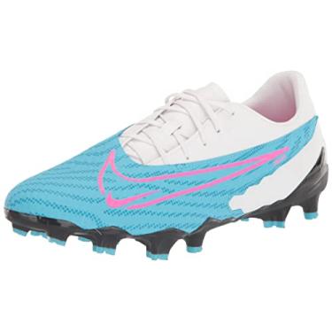 Imagem de Nike Tênis masculino Phantom Gx Academy Fg/Mg, Azul do Báltico Rosa Blast Weiã Laser, 45.5 EU