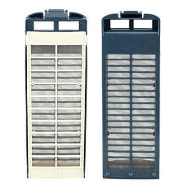 Imagem de GLOGLOW Componentes da Máquina de Lavar Máquina de Lavar, Plástico de, Eliminação de Odores e Proteção contra Poeira, Compatível Com XQB52-28DS XQB45-L61, 9,17 X 3,15 Polegadas, Pacote Com 2