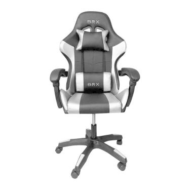 Imagem de Cadeira Gamer Brx Impact Silver