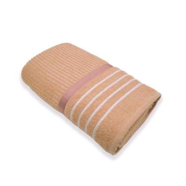 Imagem de Toalha Banhao Nancy 75cm x 150cm Corttex, Coral