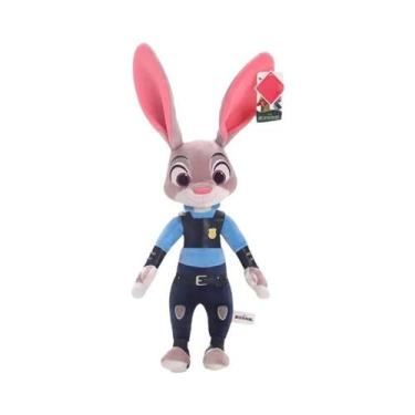 Imagem de Brinquedo De Pelúcia Zootopia Disney Nick Wilde Judy Hopps Boneco De P