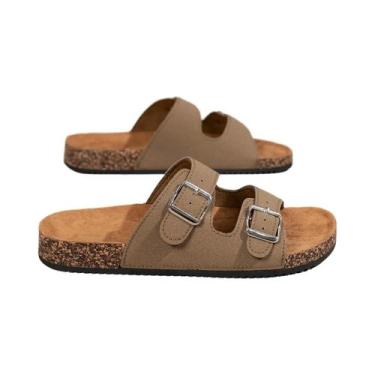 Imagem de Chinelos Masculinos Impermeáveis Antiderrapantes Estilosos Para Casa E