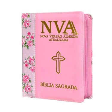 Imagem de Bíblia Sagrada Femnina Nova Versão Almeida Atualizada 2025 ziper - Flo