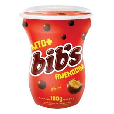 Imagem de Amendoim c/ Chocolate Bibs 180g - Neugebauer