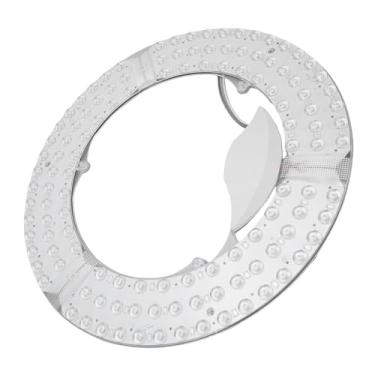 Imagem de Serounder Módulo de Luz Redonda de Led para Ventilador de Teto, Excelente Design de Dissipação de Calor, Lâmpada de Teto de Substituição Ideal, Cor Branca, Placa de Luz para Pc (120W)