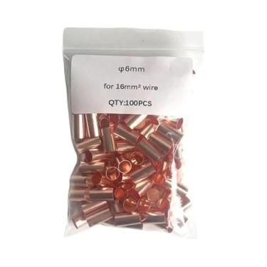 Imagem de Conector De Fio De Cobre Para Tubos Pequenos 1.5-10mm, Conjunto De 100