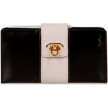 Imagem de Carteira Couro Feminina Artlux Cores 561, Cafe