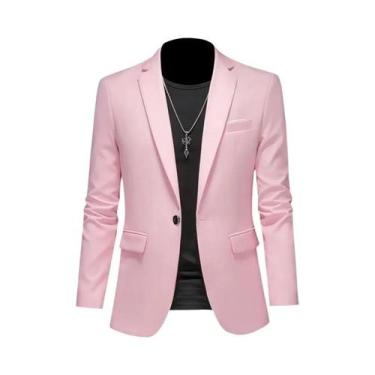 Imagem de Blazer Casual De Alta Qualidade Para Homens, Terno De Casamento Para N