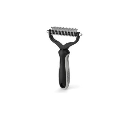 Imagem de Escova para remover subpelos para gatos e cachorros de pelos longos com 17 dentes