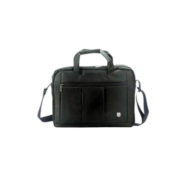 Imagem de Pasta 2Em1 Mochila Costas Reforçada Unissex - Preto