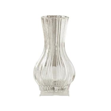 Imagem de Vaso de flores Vaso floral em formato de flor para cozinha, sala estar, quarto, escritório, prateleira ou centro mesa