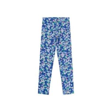 Imagem de Calça Menina Legging Estampa Floral Em Algodão - Carinhoso-Feminino