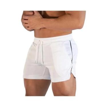 Imagem de Bermuda Esportiva Masculina plus Size Em Malha Respirável, Tendência D