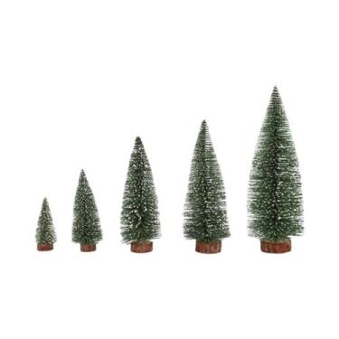 Imagem de Mini Árvore De Natal Artificial De Pinheiro Para Decoração De Mesa, Ár