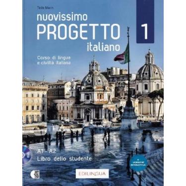 Imagem de Livro - Nuovissimo Progetto Italiano 1 (A1-A2) - Libro Dello Studente 
