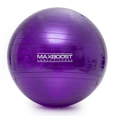 Imagem de Bola Suiça MaxBoost 75cm Pilates Yoga Abdominais 200KG, U