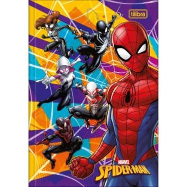 Imagem de Caderno Brochura Pequeno 1/4 Spider Man 80fls Capa Sortida - Tilibra