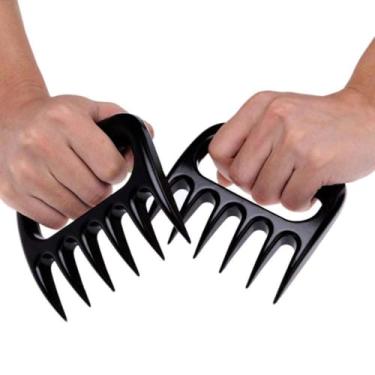 Imagem de Kit 2 Garras de Urso para Churrasco Carne Multiuso - 2 peças