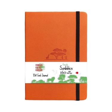 Imagem de Planner A5 Com Páginas Numeradas Em Grid De Pontos, 160 Páginas, Cader