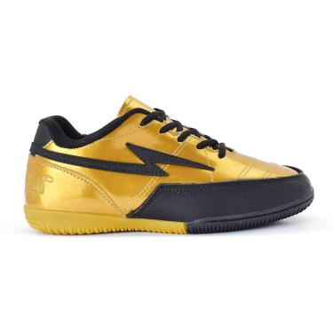 Imagem de Tênis de Futsal Quadra Lisa em Couro Legítimo Rait Classic Cano Baixo Cor:;Tamanho:39;Gênero:Unissex-Unissex