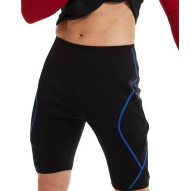 Imagem de NonEcho Bermuda masculina de neoprene, 2 mm, para esportes aquáticos, mergulho, surf, natação, snorkeling