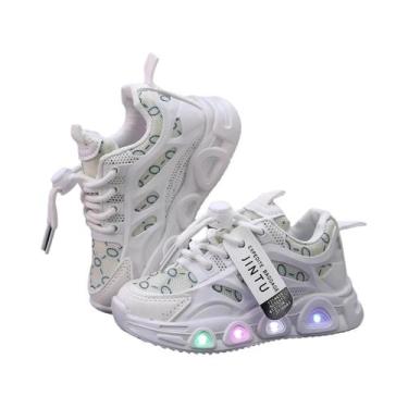 Imagem de Tênis Infantil Com Luzes LED Para Meninos E Meninas, Tênis Casuais Lum