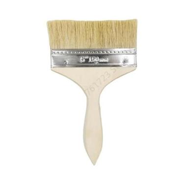 Imagem de Conjunto De Pincéis De Pintura Com Cabo De Madeira De 1-6 Polegadas, 5