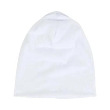 Imagem de Gorro Unissex De Poliéster Liso, Boné Casual Fino Para Homens E Mulher