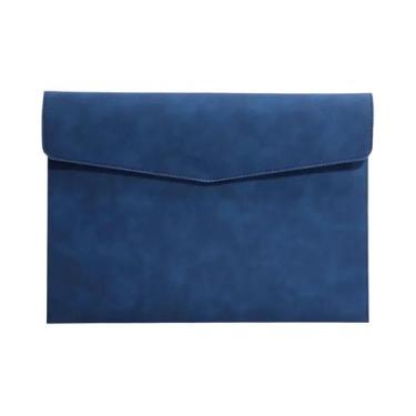 Imagem de Pasta Organizadora De Documentos A4 Em Couro PU De 7 Cores  Elegante P