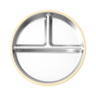 Imagem de Conjunto De Tigelas Para Alimentação De Bebês 3 Peças: Prato De Aço In