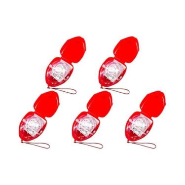 Imagem de Máscara De Resgate Para RCP Reutilizável Com Válvula Unidirecional Kit