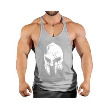 Imagem de Colete Masculino Sem Mangas Para Fitness E Corrida, Cor Sólida, Respir