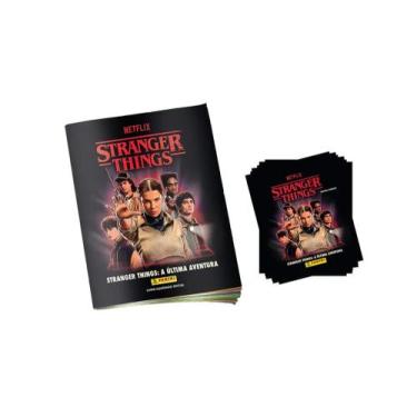 Imagem de Envelope Stranger Things Panini, 5 Envelopes = 25 Cromos + Album Capa 