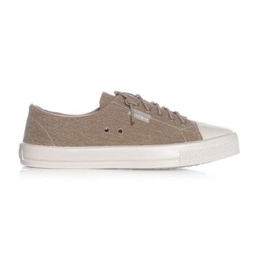 Imagem de Tênis Casual Feminino Zoccolette Marrom Estonado, 38, Marrom