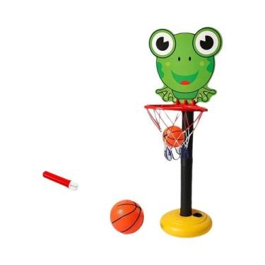 Imagem de Mini Aro De Basquete Ajustável Para Crianças, Brinquedo Para Uso Inter