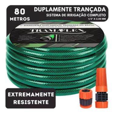 Imagem de Mangueira Jardim com Tramas em Dobro TramaFlex 80 M