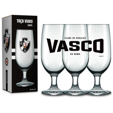 Imagem de Taça de Vidro - Vasco - 300ml - Brasfoot
