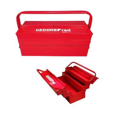 Imagem de 2 caixas de ferramentas gedore red