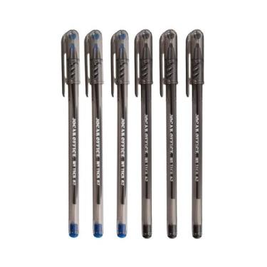 Imagem de Kit 06 Caneta Esferográfica My Tech 0.7mm Jocar Office CORES:6 CORES (