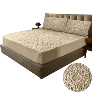 Imagem de Capa Protetora Para Colchão Matelado Avulso Casal Queen Para Cama box 